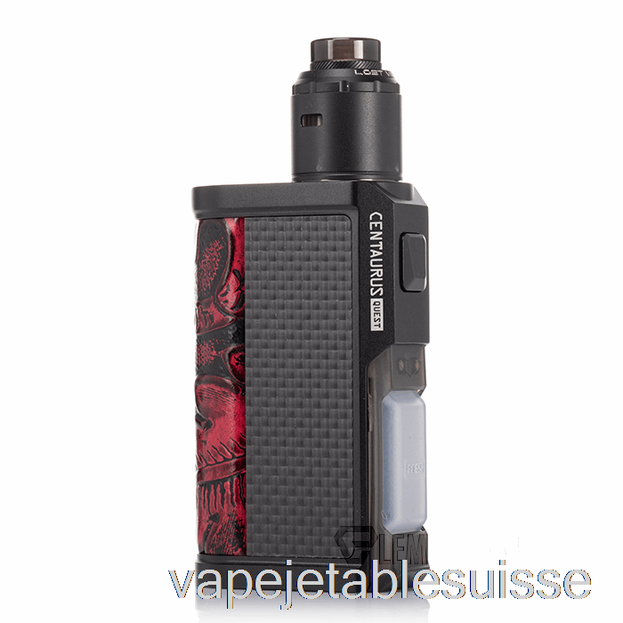 Vape Suisse Perdu Vape Centaurus Quest 100w Kit Squonk Noir / Ukiran